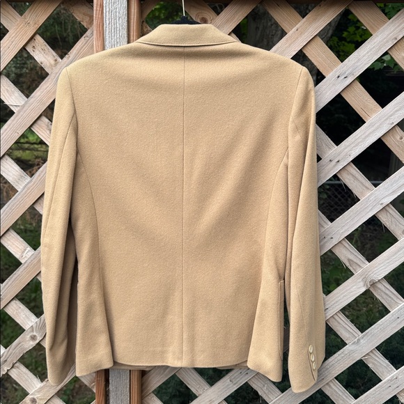 Vintage Gordon Of Philadelphia Classic Tan Women's Blazer 100% Wool - Picture 2 of 9